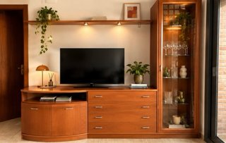 Mueble de Comedor con Vitrina