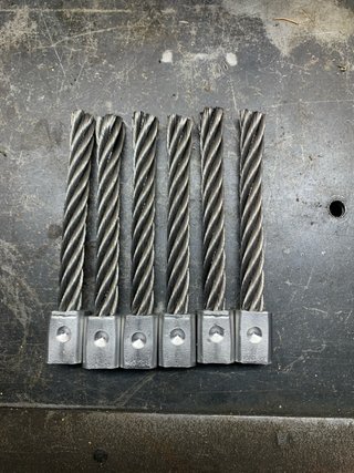 Set de 6 Cepillos para Desbrozadora
