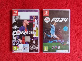 Pack 2 Juegos Nintendo Switch: FIFA 21 y FC 24