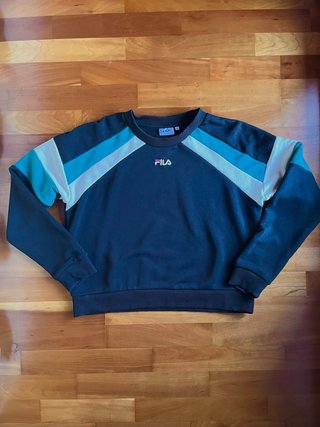 Sudadera Fila negro/verde/blanco