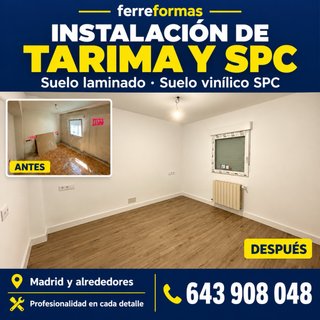 SUELO LAMINADO VINÍLICO SPC profesional instalador
