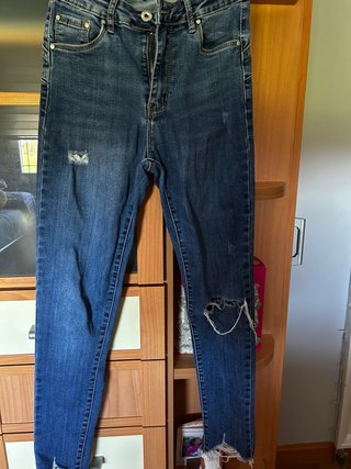 Pantalón Vaquero Azul Oscuro