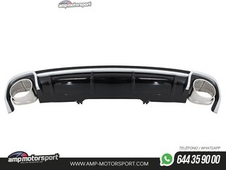 DIFUSOR TRASERO PARA AUDI A4 B9 BERLINA / AVANT 2015-2019