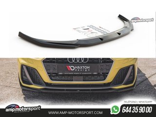 SPOILER / LIP DELANTERO V2 PARA AUDI A1 S-LINE GB 2018-