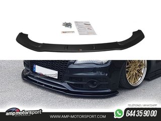 SPOILER / LIP DELANTERO V2 PARA AUDI A7 MK1 S-LINE 2010-2014