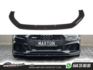 SPOILER / LIP DELANTERO V1 PARA AUDI RS3 8V SPORTBACK 2017-