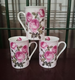 Tazas de porcelana fina Inglesa