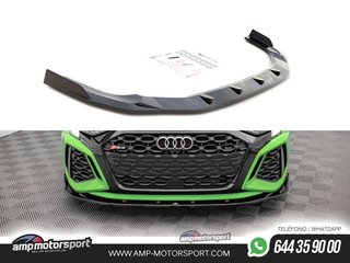 SPOILER / LIP DELANTERO V2 PARA AUDI RS3 8Y 2020-
