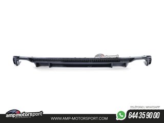 DIFUSOR TRASERO PARA AUDI A4 B9 BERLINA / AVANT S-LINE 2015-2019 LOOK RS4
