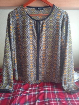 Blusa Vintage Festa Talla 46