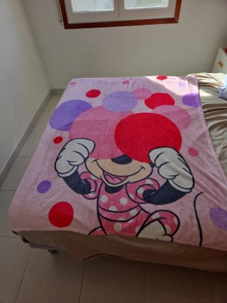 Manta Muy suave de Minnie Mouse
