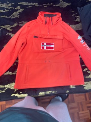 Cazadora Geographical Norway Roja