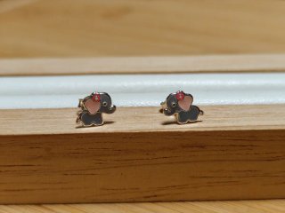 Pendientes de Plata 925 Elefantes