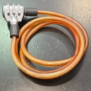 Candado antiguo bicicleta clásica