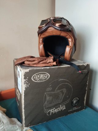 Casco Moto Retro Premier Trophy