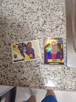 2 Cartas Lamine Yamal Panini LaLiga