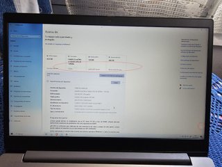 Portatil Lenovo i5 10a Gen(Piezas/Reparar) 8Gb RAM