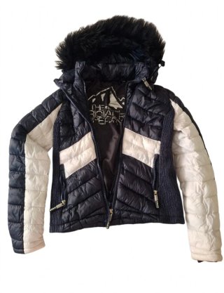 Chaqueta Superdry Bicolor Azul y Blanco