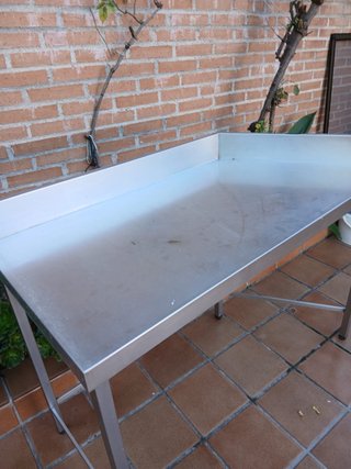Mesa de Trabajo de Acero Inoxidable