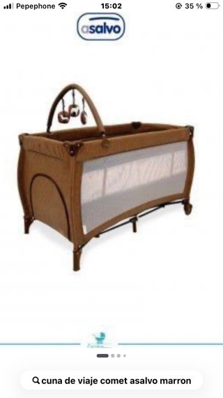 Cuna de Viaje Asalvo y Silla de Coche niño Axiss 3