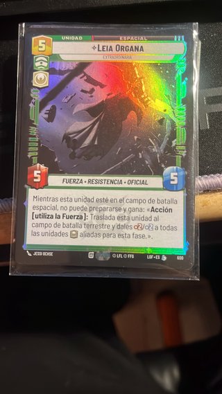 Carta SWU Leia Organa Legendary