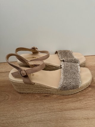 Sandalias de cuña Camila's Espadrilles Talla 40