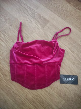 Top Corset Rosa