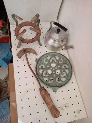 Lote de 4 utensilios de cocina antiguos