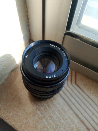 Objetivo Helios 44M-4 58mm f/2