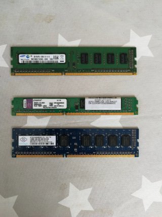 6GB RAM DDR3 1333mhz (3x2GB)