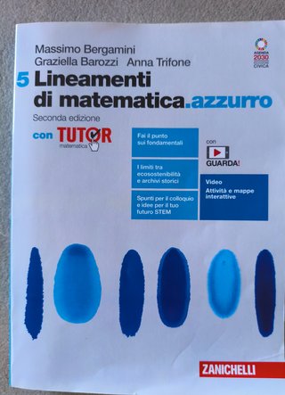 Libro Matematica Lineamenti di matematica.azzurro