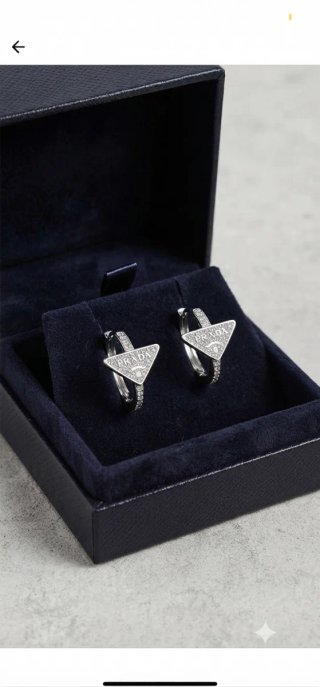 Pendientes  Plateados brillo