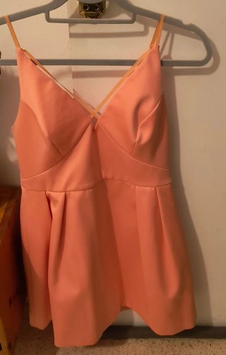 Vestido Topshop Coral