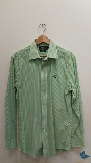 Camisa Lauren Ralph Lauren Verde Talla M
