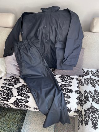 Traje de agua azul marino talla XXL