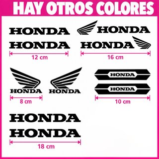 Set de Adhesivos Honda para Moto