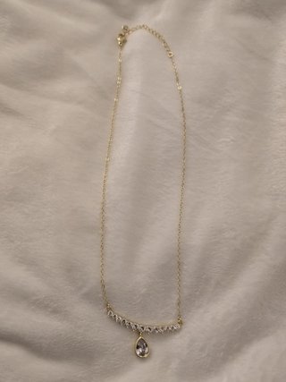 Collar con Colgante Bañado en Oro 14K