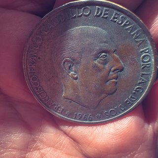 Moneda 100 Pesetas Plata 1966
