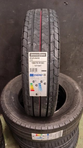 195/75 R16C 107/105T BRIGESTONE DURAVIS VAN