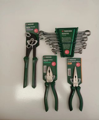 Set de 3 Herramientas y Set fijas Parkside