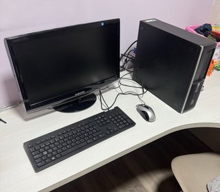 PC HP Compaq Elite 8300 SFF con Monitor Samsung