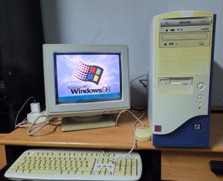 PC Antiguo Windows 98 Sound Blaster AMD
