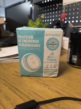 Baliza de emergencia geolocalizable v16