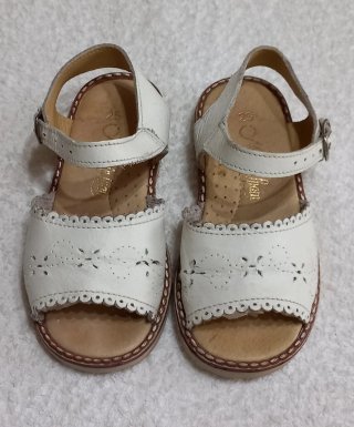 Sandalias Blancas Talla 25
