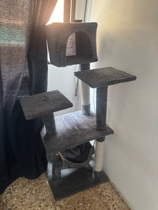 Rascador para Gatos Gris