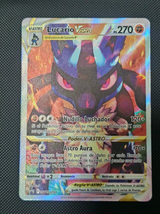 Carta Pokémon Lucario V-ASTRO Promo