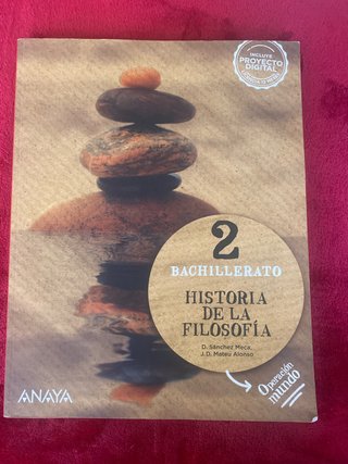 Historia de la Filosofía, 2 Bachillerato, Opera...