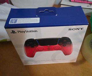 Mando DualSense PS5 Rojo y Negro