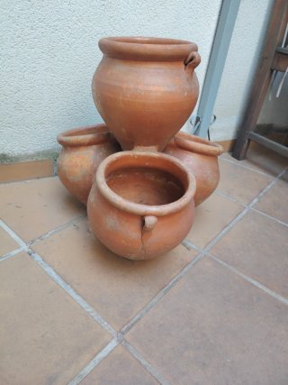 Macetas de Cerámica Rústicas