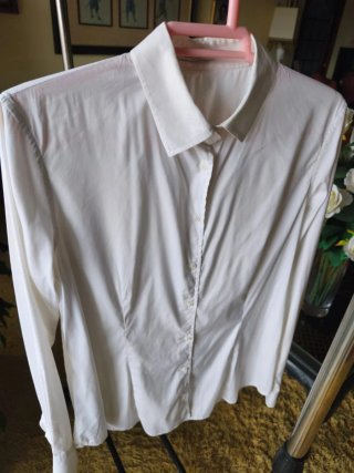 Camisa Blanca Massimo Dutti